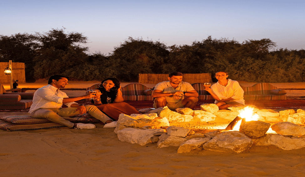 Experience the magic of the desert at night, where the sky sparkles with stars, the air cools, and the vast landscape transforms.